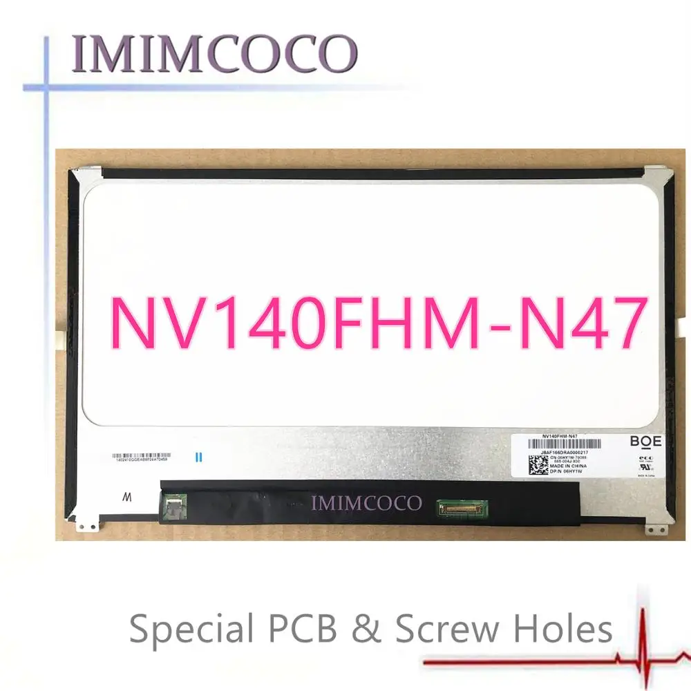 72% цветной FHD ips экран ноутбука NV140FHM-N47 FIT B140HAN03.3 N140HCE-G52 специальная печатная плата