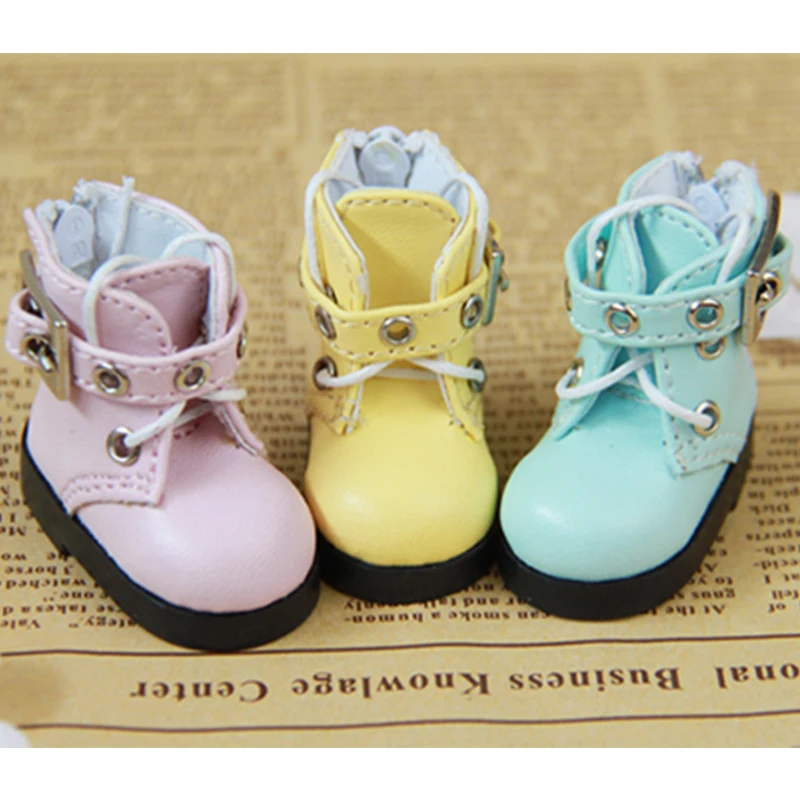 1/6 BJD обувь 1/6 YOSD BB сапоги куклы высокие заклепки сапоги 4,2 см кукольные туфли кукольные аксессуары