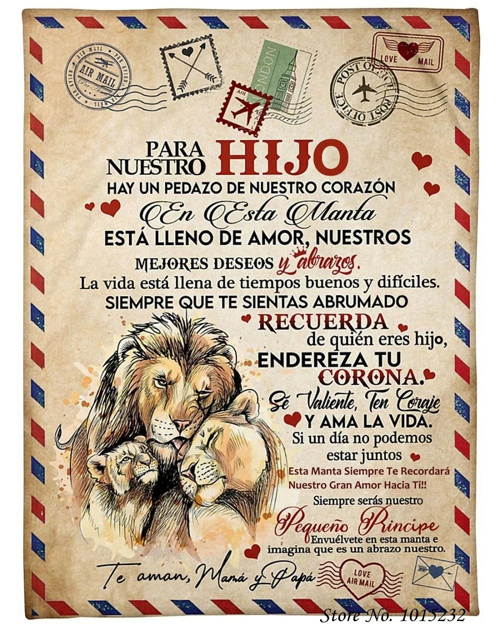 

Флисовое одеяло-шерпа высшего качества с испанской версией надписью A MI, домашний декор для спальни, фланелевые одеяла на заказ для детей, одеяла 5X