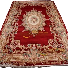 long carpet chinese french About-knotted Thick Plush Savonnerie 6.56' X 9.84' 6033 395 gc85savyg28