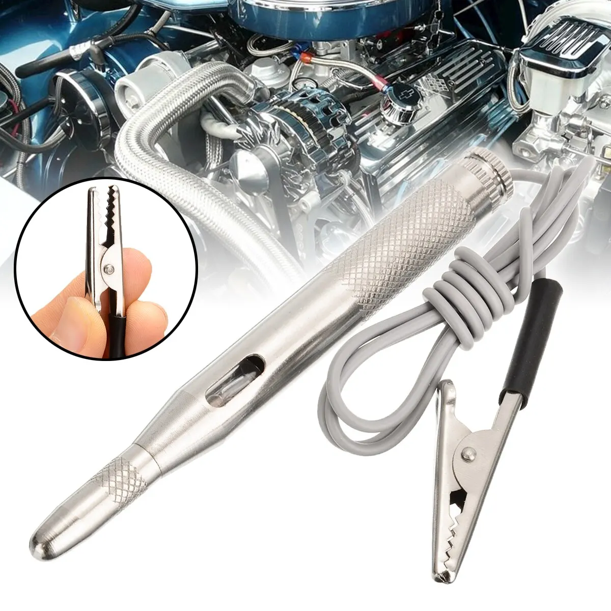 DC 6V-24V Auto Car Electrical Indicator Voltage Tester Pen Automotive Car Light Lamp Test Tool Voltage Detector