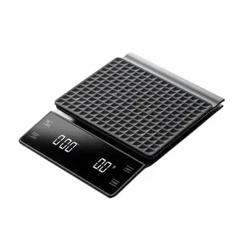 

Household Scale Portable 3kg/0.1g Drip Coffee Scale With Timer Electronic Digital Kitchen Scale High Precision LED