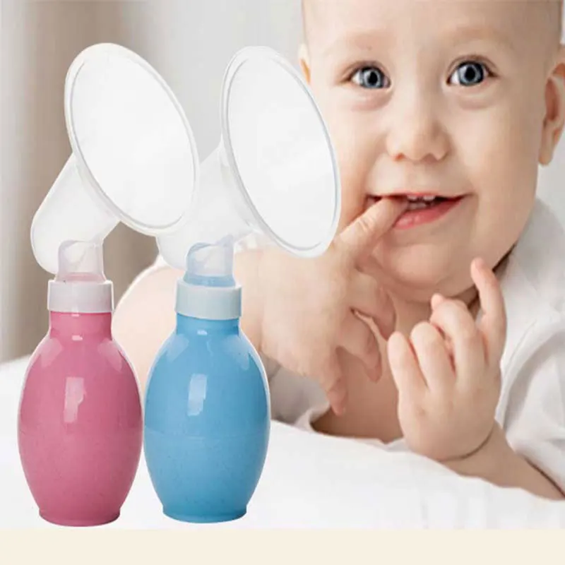 Портативный ручной молокоотсос для грудного вскармливания ребенка Удобный безопасный локоть доильные устройства