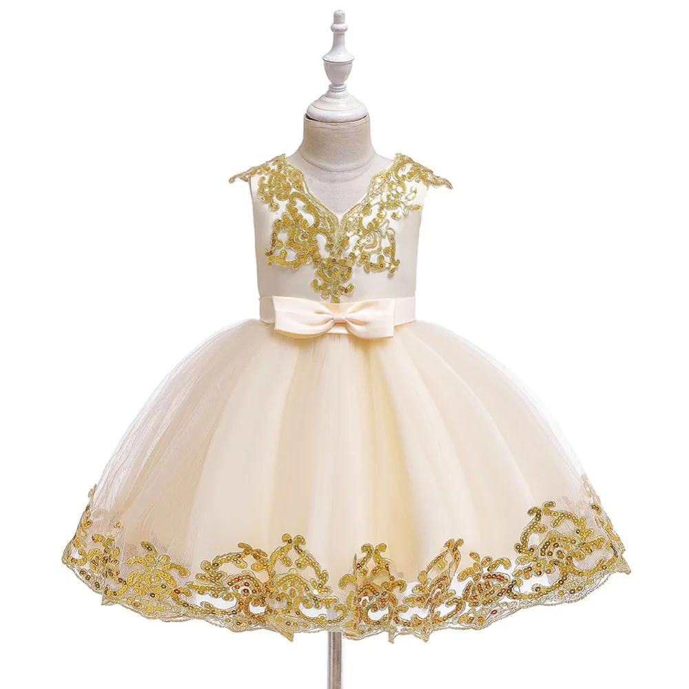 Высокое качество платье принцессы для девочек без рукавов Пасхальный костюм Детские платья для девочек карнавальное платье для маленьких девочек свадебное платье Vestidos