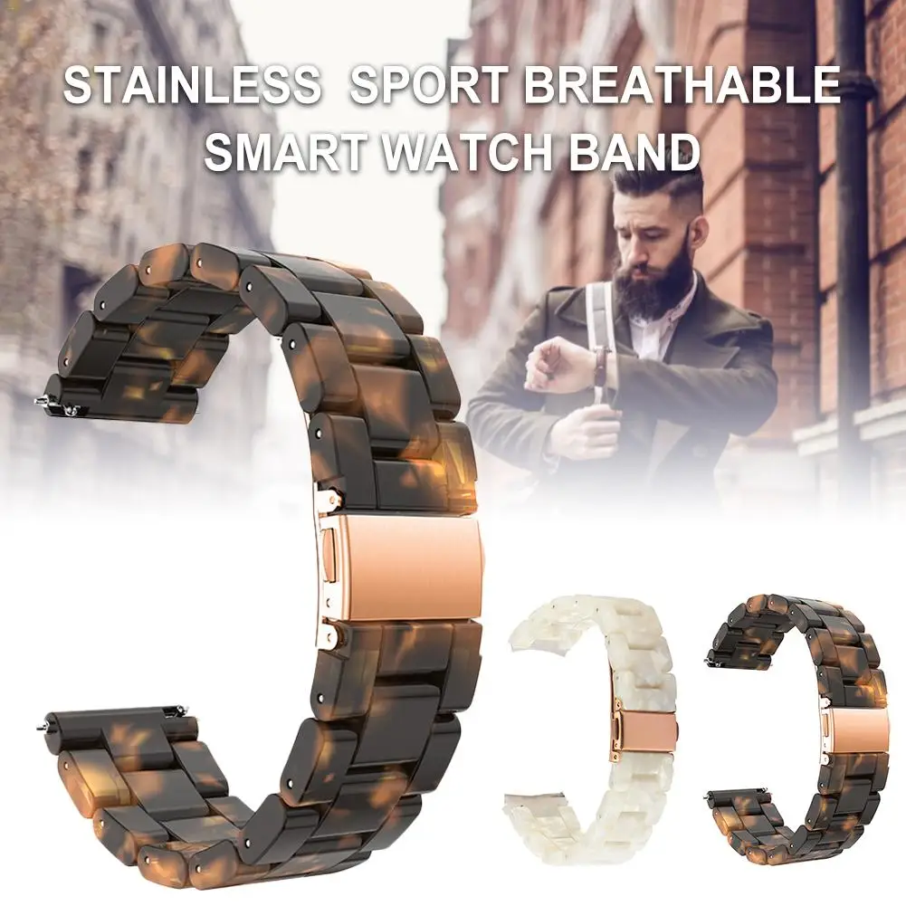 20 мм сменный ремешок для Galaxy Active Premium из нержавеющей стали спортивные дышащие часы ремешок для Galaxy Active 2 умный Браслет