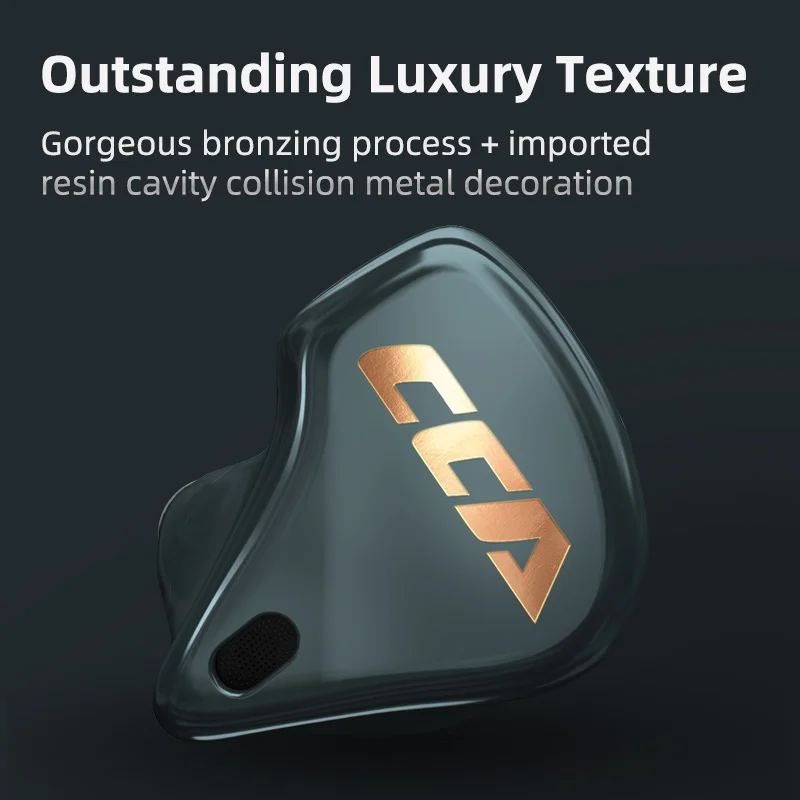 CCA CX4 TWS Bluetooth 5.0 1BA+1DD Hybrid Driver Unit HIFI Earbud Wireless Sport Game Noise-Cancellation Earphone with Chip AAC