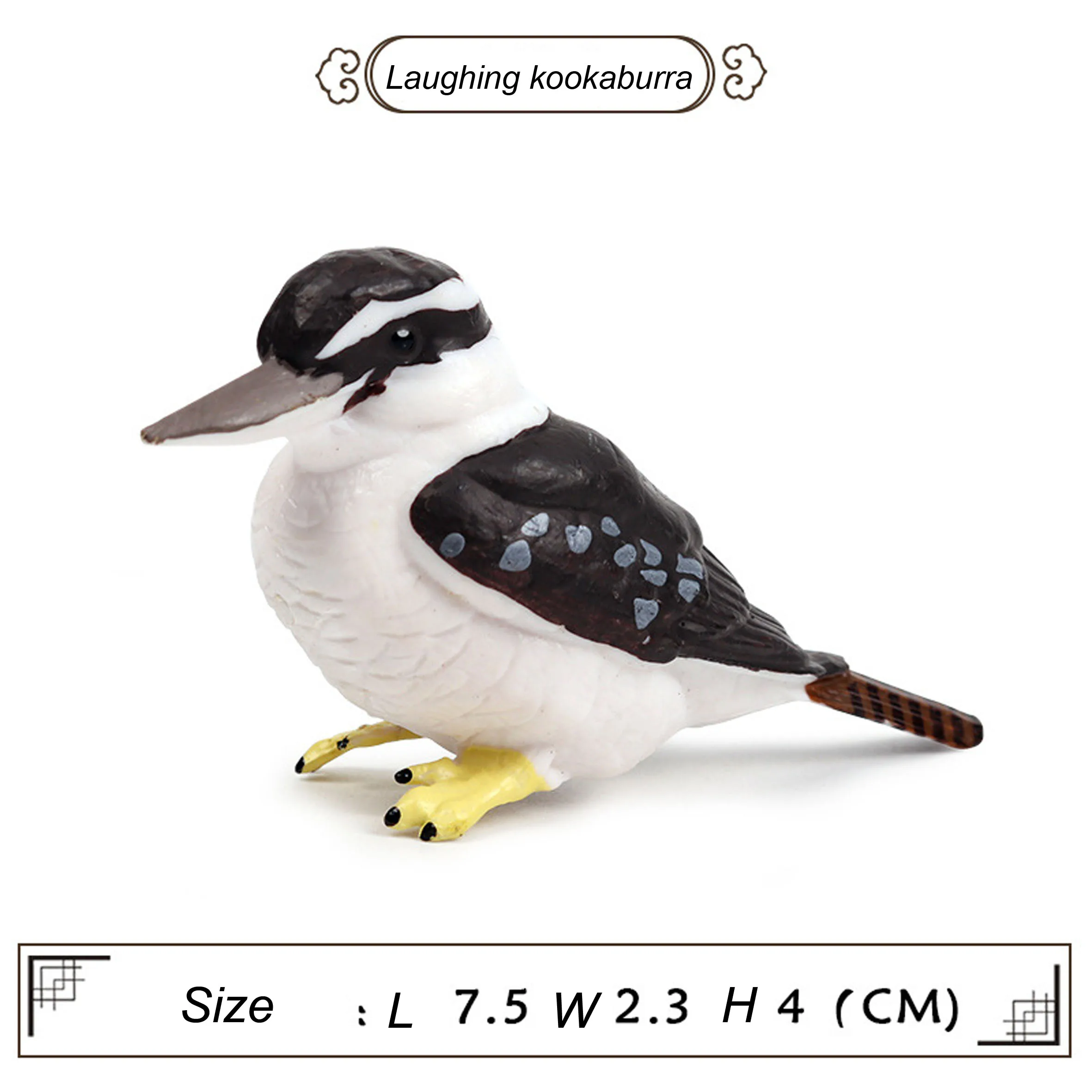 1set4pcs красивые разноцветные качественные игрушки для птиц смеющиеся kookaburra Черноголовая чайка голубоногая Буби дятлы для детей подарок