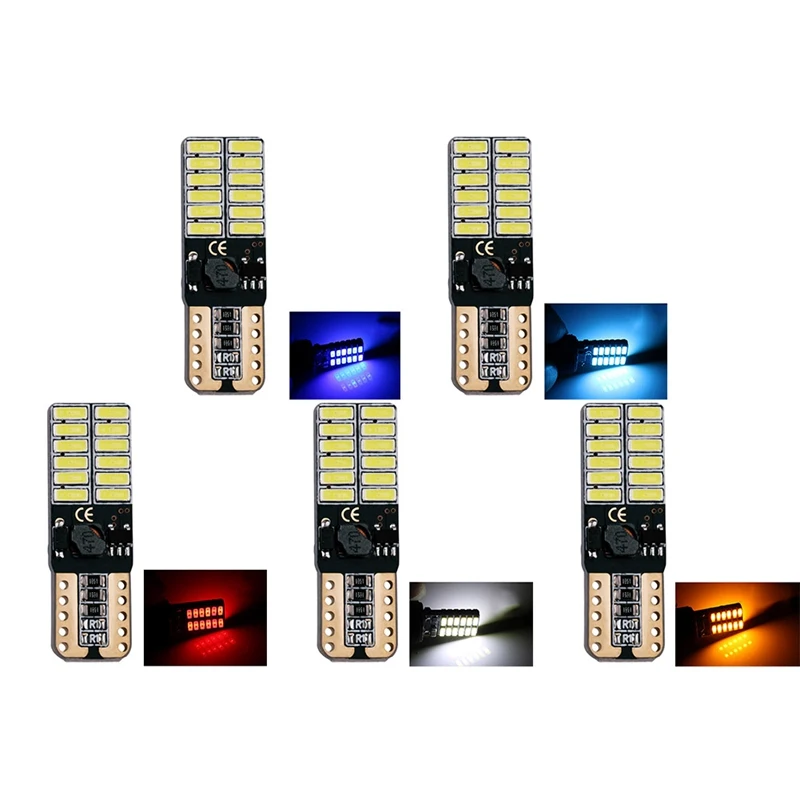 

1 Pair Car LED Lights 4014 24 Lights Wide Lights Motorcycle Turn Signal Lights Fog Lights Motorcycle Rear Brake Lights