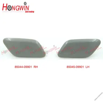 

For Toyota Avensis T25 2005-2009 Front Bumper Right&Left Side Car Headlamp Headlight Cleaning Washer Spray Nozzle Jet Cover Cap