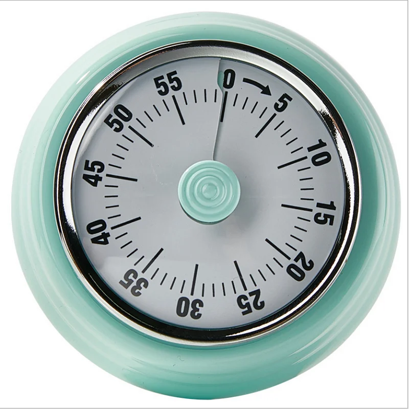 60 Minutes Mechanical Timer-Magnetic Visual Countdown Timer with Alarm for Kitchen Cooking Baking Kitchen Tool