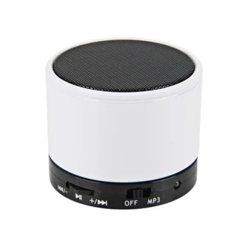 

S10 Speakers TF Card Mini Wireless Portable Hi-fi MP3 Music Player Subwoofer Home Audio for iPhone 6S / 6S Plus / iPad Pro (Yel