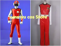 Бесплатная доставка! Choushinsei Flashman Красный флэш косплей костюм, Индивидуальный размер Хэллоуин оптовая продажа