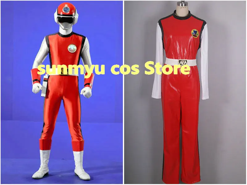 Choushinsei-Flashman-Red-Flash-Cosplay-Costume-Custom-Size-Halloween ...