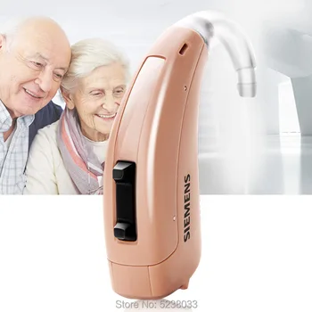 

Original SIEMENS Fast P 4 Channels Hearing Aid for The Elderly Hearing Loss Sound Amplifier Ear Care Tools Adjustable