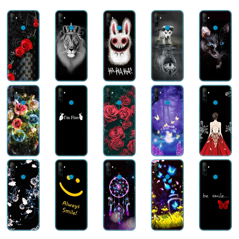 Силиконовый чехол для Realme C3 мягкая задняя крышка из ТПУ OPPO RMX2020 C 3 RealmeC3 Capa 6 5 дюйма