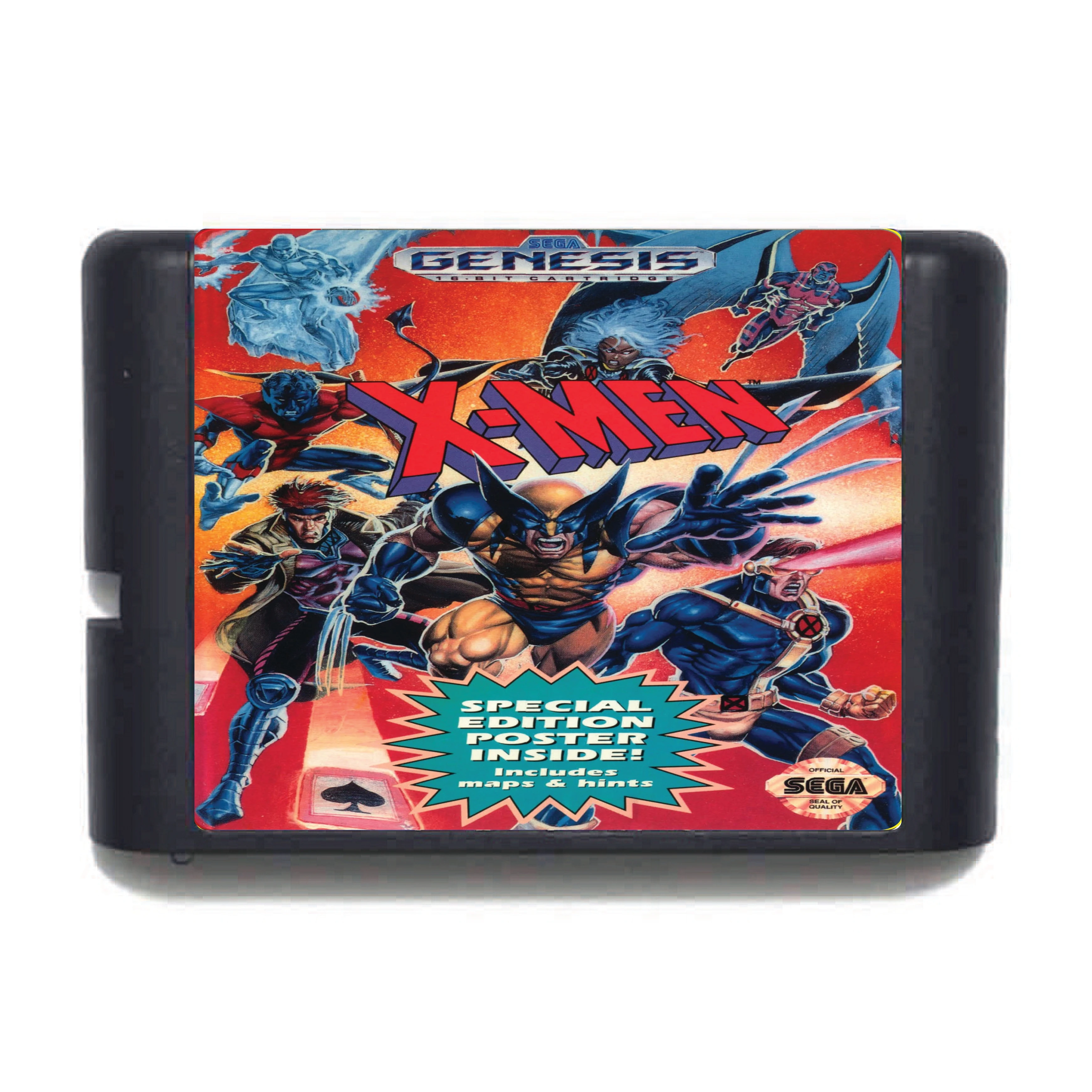 X-MEN NTSC-USA 16 бит MD карточная игра для Sega игры Mega Drive Genesis | Электроника