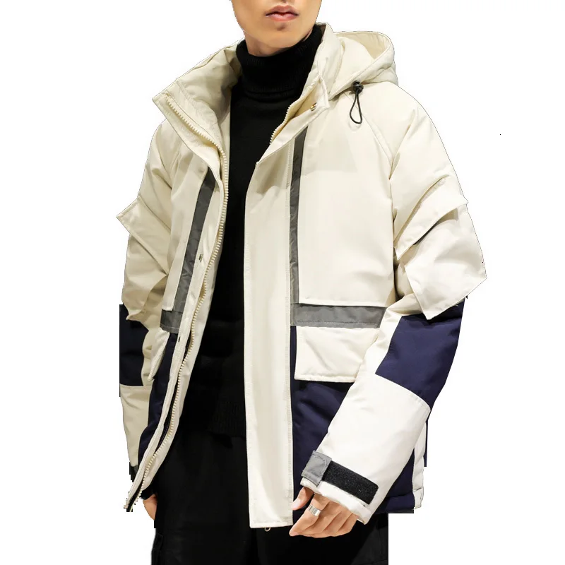 Men Winter Warm Thick Jacket Parkas Men Casual Parkas Coat Men Men's Hooded Parkas Male Multi-Pockets Overcoat Jackets 5XL