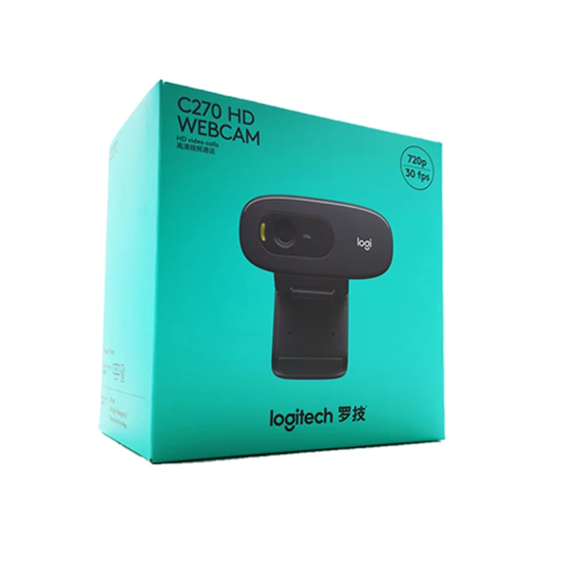 Веб-камера logitech C270 USB HD Pro 3,0 МП с микрофоном-видеозвонок и Запись