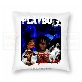 

Fashion Mens Playboi Carti TPillow case Die Lit Rnb Hip Hop Rap Music 100 Cotton Women Men