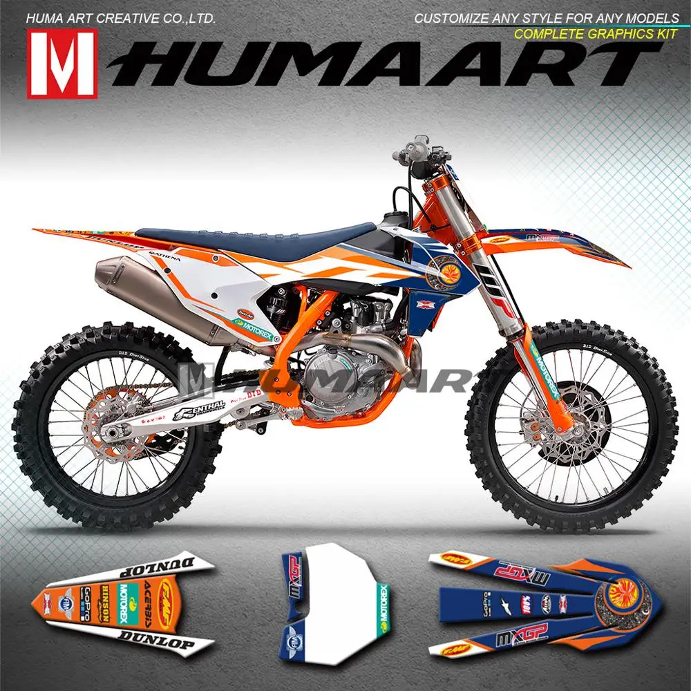 Kit Deco Motorcycle for MX Decal Kit For KTM SX Sx-F GOPRO 