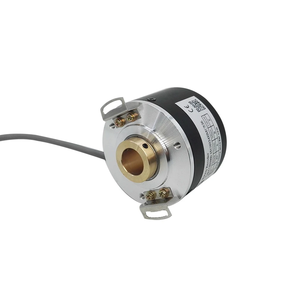 Высокоточный Датчик Холла GHH60-15G1024BMC526 полый, датчик положения вала 15 мм Диафрагма 1024ppr npn-вывод 5-26Vdc