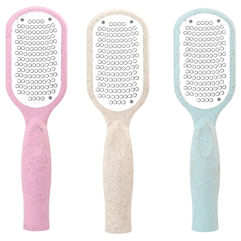 

3 Pc Foot File Pedicure Foot Rasp File Scrubber Grater Dry Rough Dead Skin Callus Remover Pedicure Nail Care Tool Foot Scrub