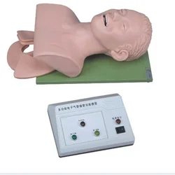 Modelo electrónico de entrenamiento de intubación traqueal humana (con alarma de presión dental)