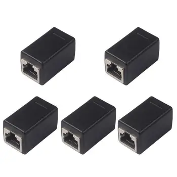 

1pc Hot Sale RJ45 Coupler Connector Wear-resistant Classic Delicate for Extension Broadband Ethernet LAN Cable Joiners