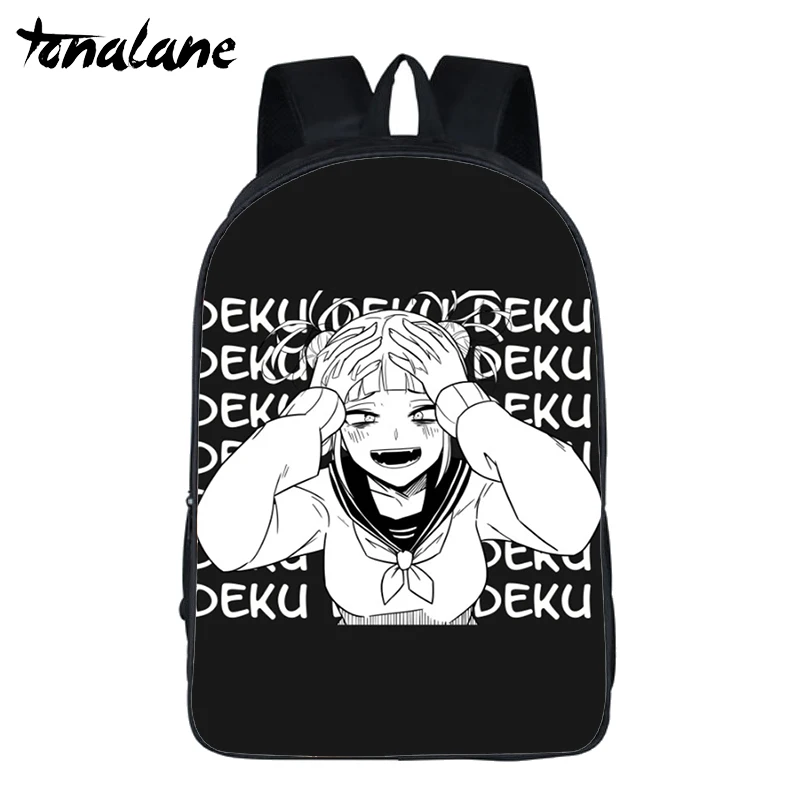 Аниме Boku No Hero Academy Bakugou рюкзак школьные сумки для подростков женщин и мужчин дорожные сумки Deku Shoto Himiko Toga рюкзак - Цвет: 16