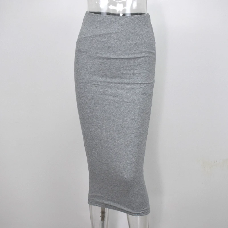NewAsia Garden 2 слоя бодикон пикантная юбка средней длины с высокой талией длинная юбка макси юбка карандаш размера плюс осенние юбки женские Saia Midi