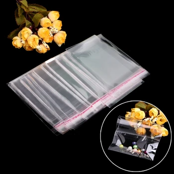 

Clear Transparent Plastic OPP Self Adhesive Seal Bag Resealable Poly Bags