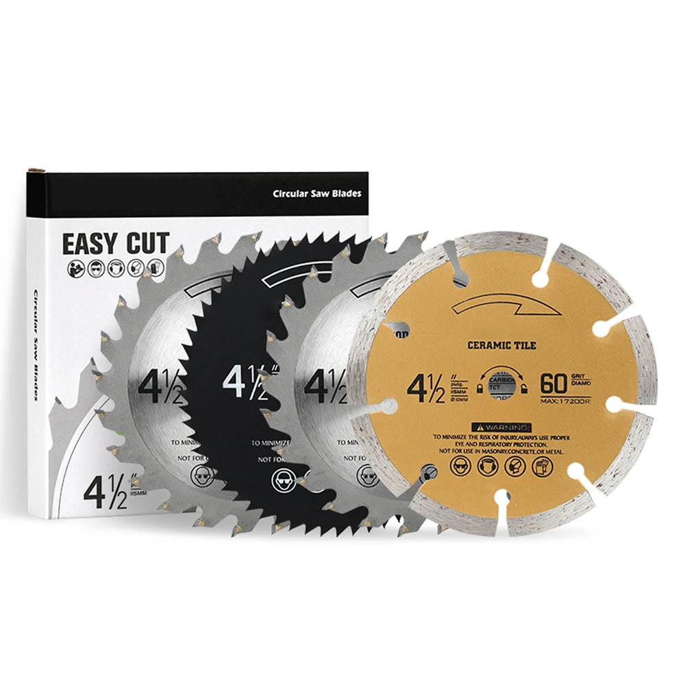 Saw Blade for circular Saw 115x10mm for woodworking metal PVC Concrete