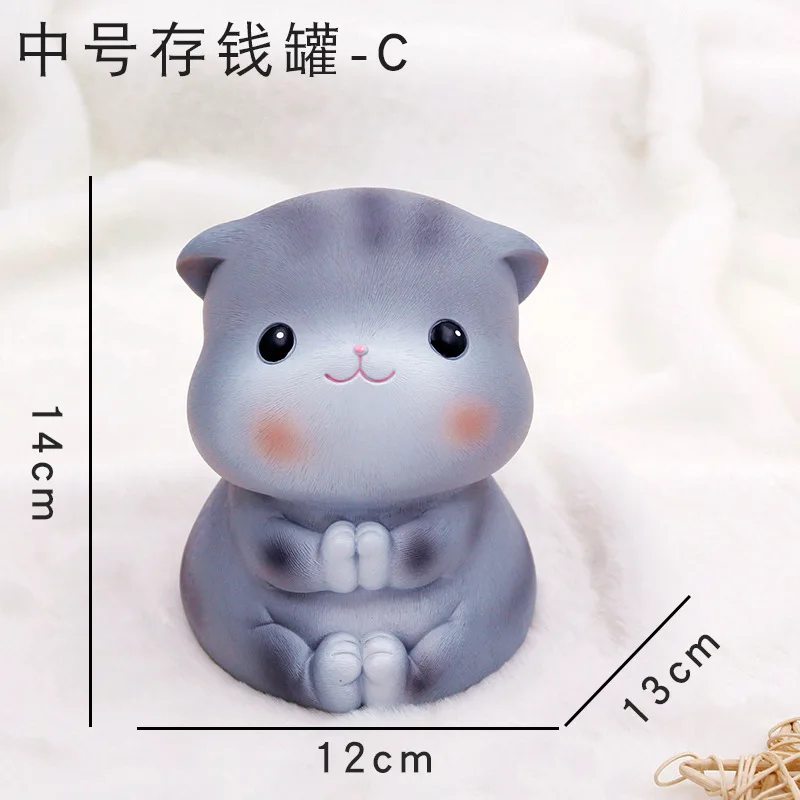 Новые японские миниатюрные статуэтки для террариума Kawaii, украшения для домашнего декора, креативный Рождественский подарок для детей, домашний декор - Цвет: piggy bank C