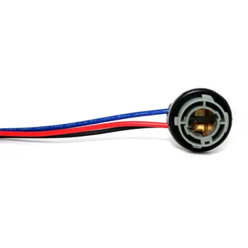 

15d/1157 Led Car Lamp Socket Adapter Turn Signal Whip Connector Turn Signal Headlight Lamp Light Bulb Socket