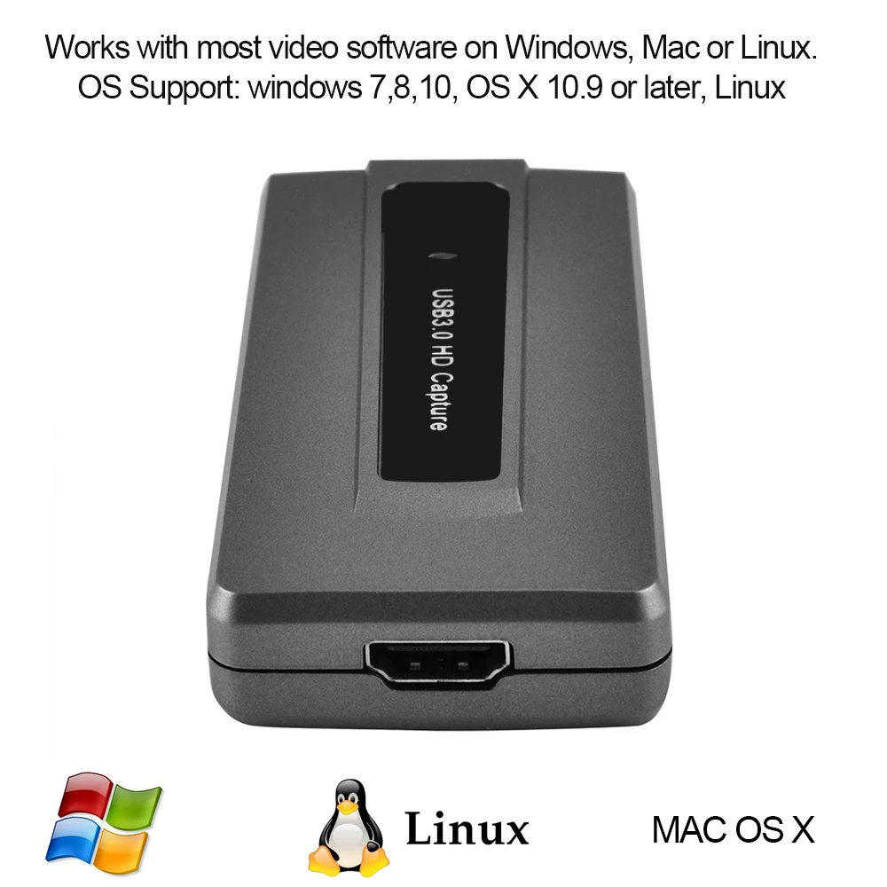 Ezcap287 USB 3 0 HD захват игр живая трансляция запись 1080p 60fps Plug and Play для XBOX One PS4 WII U |