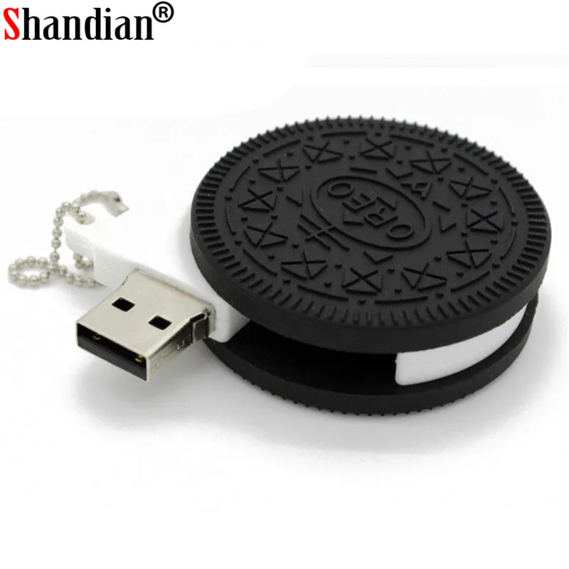 SHANDDIAN зеркало с форме печенья USB флэш накопитель Конфеты pendrive маленький мини