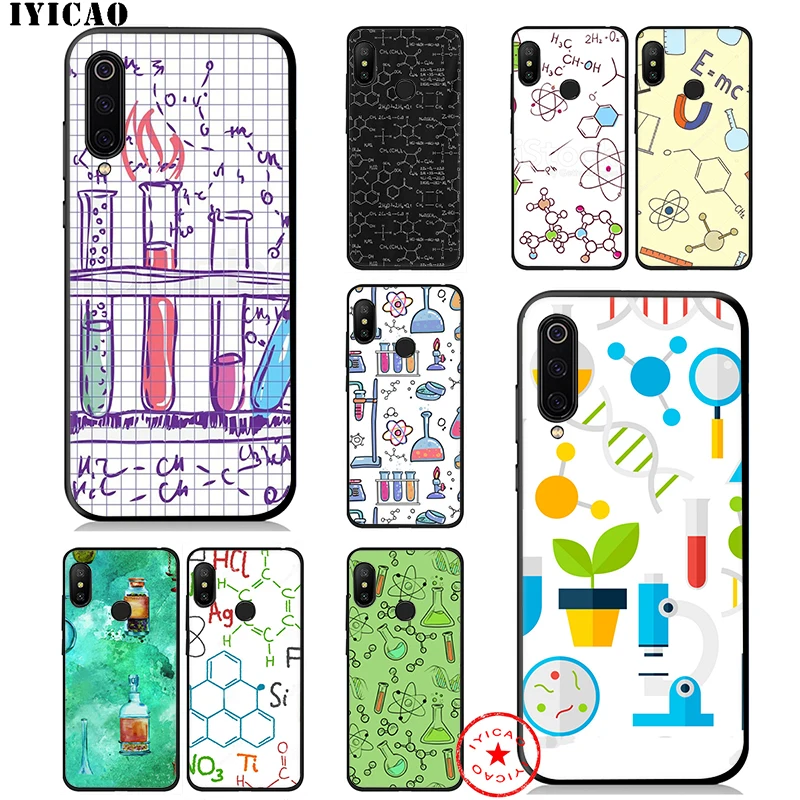 IYICAO Mad Science Chemistry Lab мягкий чехол для Xiaomi Mi 10 A3 A2 Lite A1 CC9 CC9E 9T 9 8 6 SE Pro F1 Max 3 5X 6X MiA1 MiA2 |