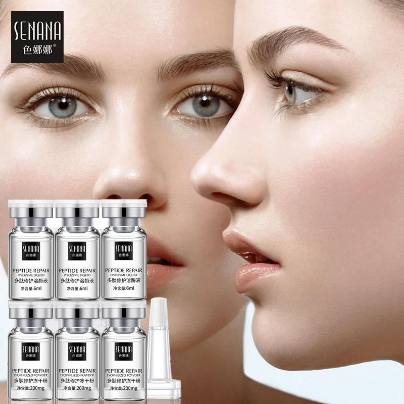 SENANA Peptide Lyophilized Powder Serum Anti Aging Treatment of Acne Blackhead Moisturizing Whitening Reduce Fine Lines 2