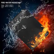 Огнестойкая Водонепроницаемая папка для документов с 12 карманами на молнии NC99