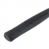 Rubber and Steel 400g Non-elastic Black Rubber Hammer Tile hammer with Round Head and Non-slip Handle DIY Hand Tool 6