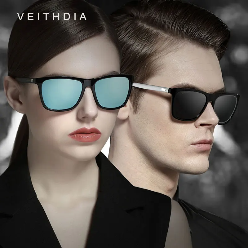 

Женские солнцезащитные очки VEITHDIA, комбинированные фотохромные очки для вождения с поляризационными стеклами, 2 шт., 2020