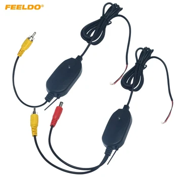 

FEELDO 1Set 2.4 Ghz Wireless RCA Video Transmitter Receiver Kits Module #MX2960