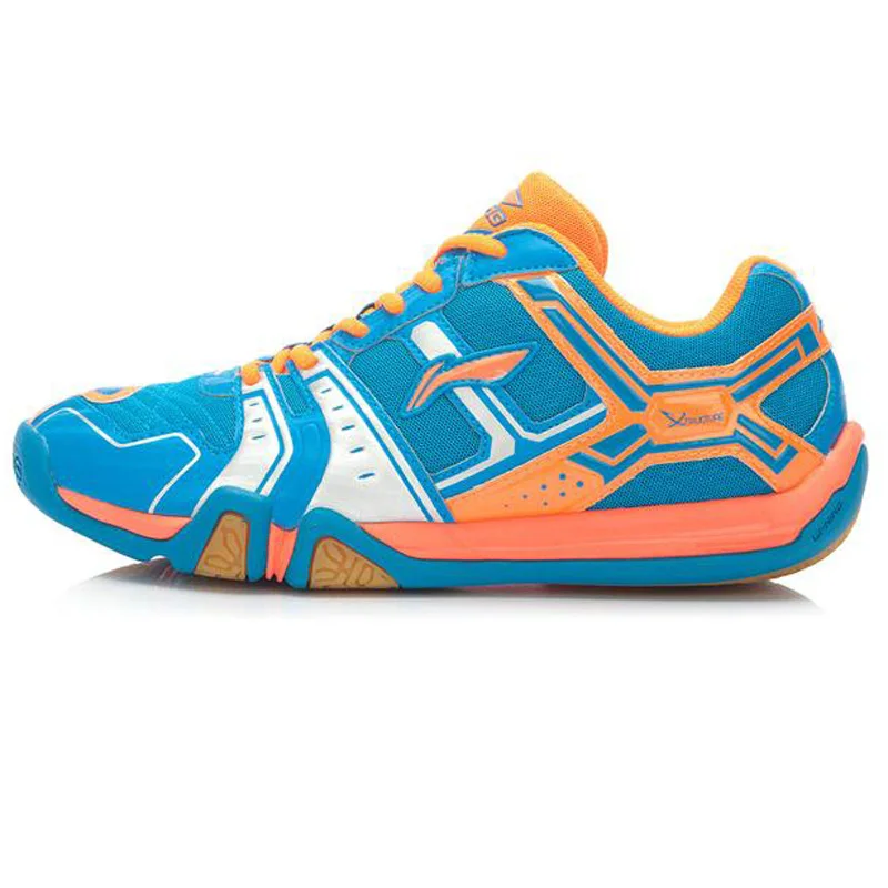 Li-Ning/мужской светильник Сага, повседневная обувь для бадминтона, тренировочная дышащая Нескользящая спортивная обувь с подкладом, светильник AYTM085 XYY061 - Цвет: AYTM085-2