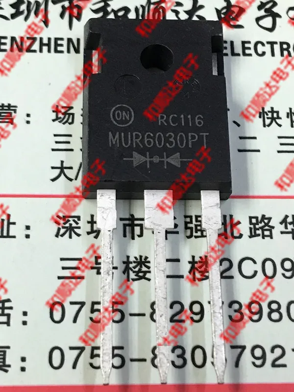 2 шт./MUR6030PT-247 300V 60A TO247