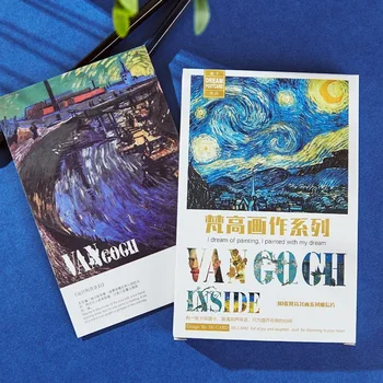 

30sheets/Box Van Gogh Postcard vintage Van Gogh Paintings postcards/Greeting Card/wish Card/Fashion Gift