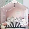 4Pcs Baby Bed Bumper INS Little House Pattern Crib Protection Infant Cotton Cot Soft Cradle Guard Safe Baby Bed Room Decoration ► Photo 2/6