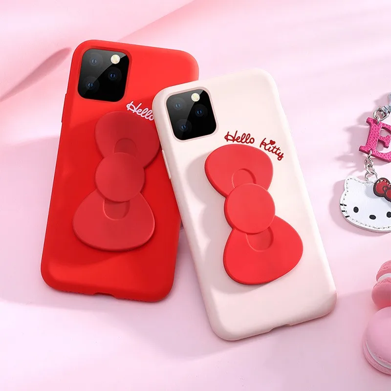 Чехол для телефона Hello Kitty Iphone 11 мобильный телефон силиконовый защитный чехол с