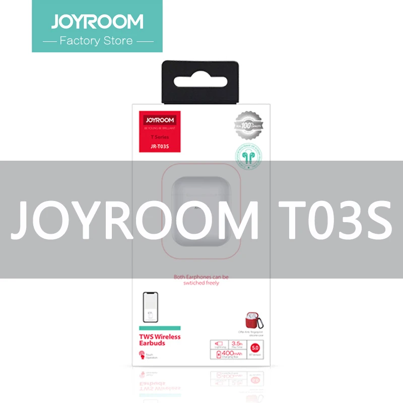 TWS-Наушники Joyroom T03S с поддержкой Bluetooth 5 0 и выдвижным окошком | Электроника