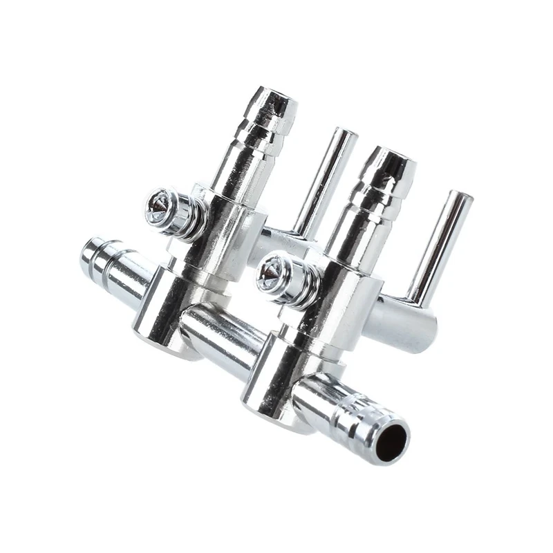 Fishing Tank 2 Way Air Pump Manifold Taps Lever Valve