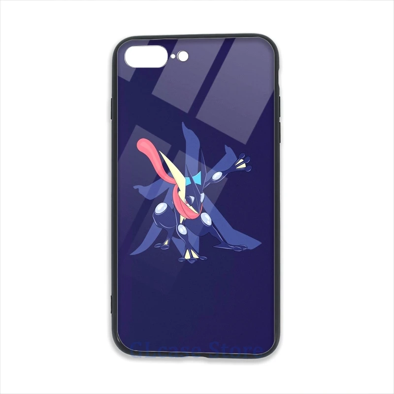 Чехол для телефона Greninja с водяным Kanji iPhone 12 Pro 11 X XR XS Max 8 7 6 6s Plus 5s мягкая стеклянная